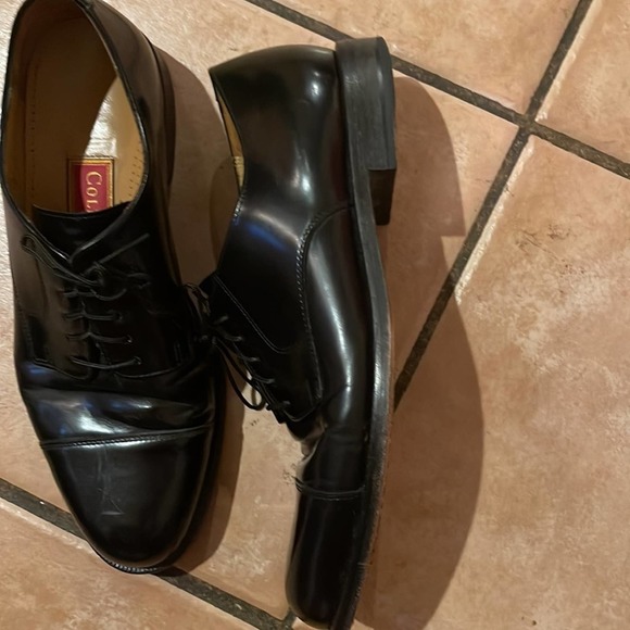 Cole Haan Men’s Black Dress Oxfords/Derby shoes. - Picture 6 of 12